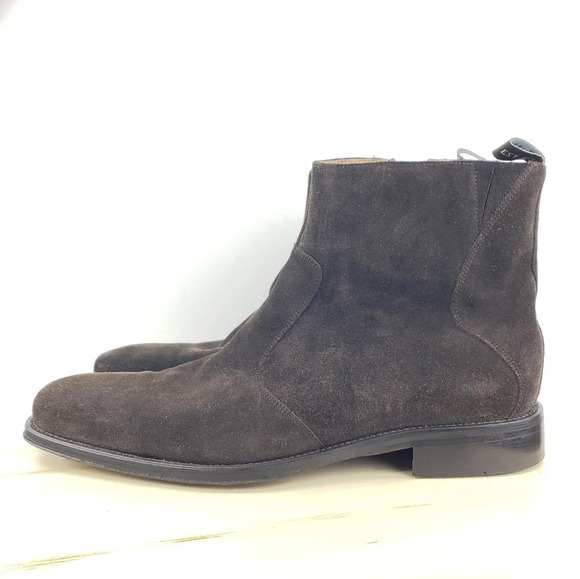 Florsheim Imperial Boots Size 11.5 Brown Suede Leather Ankle Classic Casual main image 7
